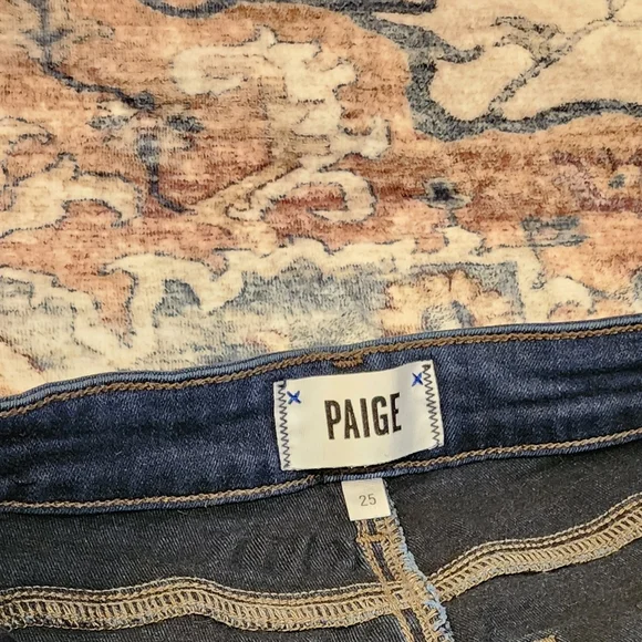 Paige Hoxton Ultra Skinny Jeans Galven Size 25 - Picture 6 of 8